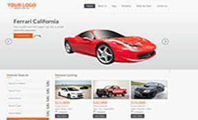 Auto Dealer website demo